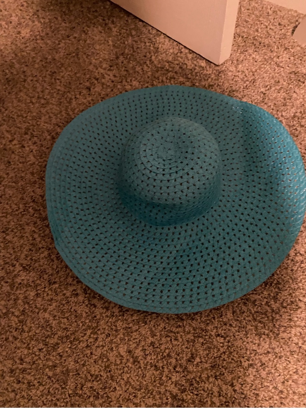 Wide Brim Women's Sun Hat - Teal